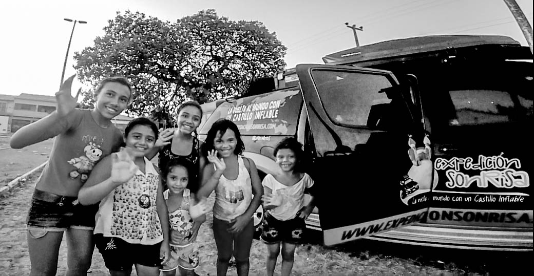 Expedición Sonrisa en Fabella de Fortaleza, Brasil
